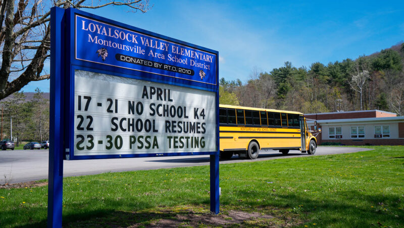 Real estate agency to broker sale of Loyalsock Valley Elementary